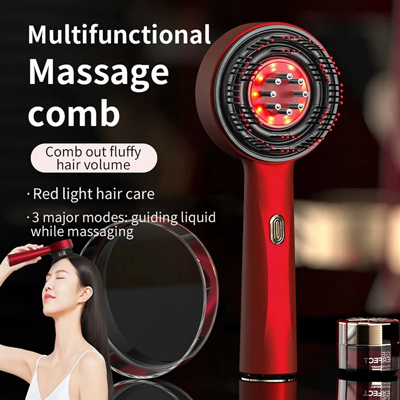 Hair Care For Hair Loss - Electric Vibration Massage Comb Hair Care