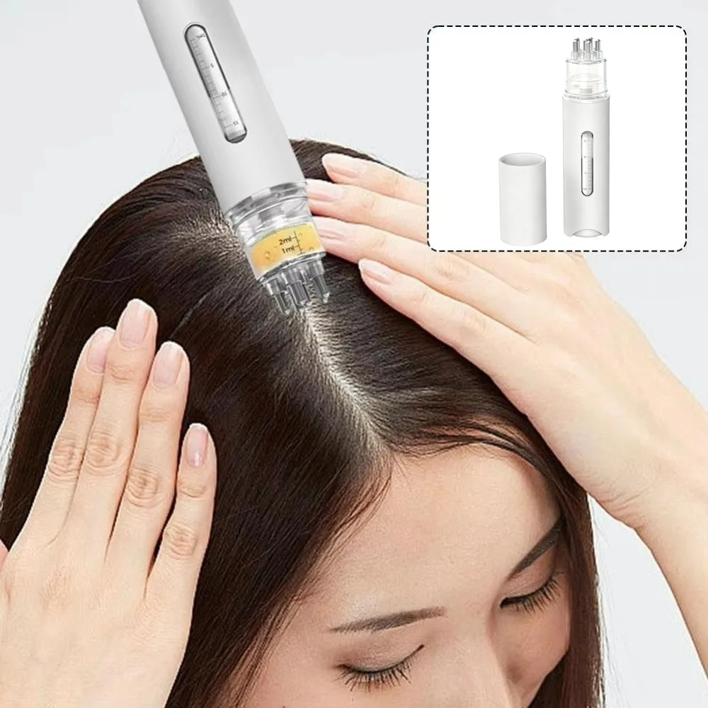Hair Care For Hair Loss - Hair Oil Applicator Scalp Massage Comb