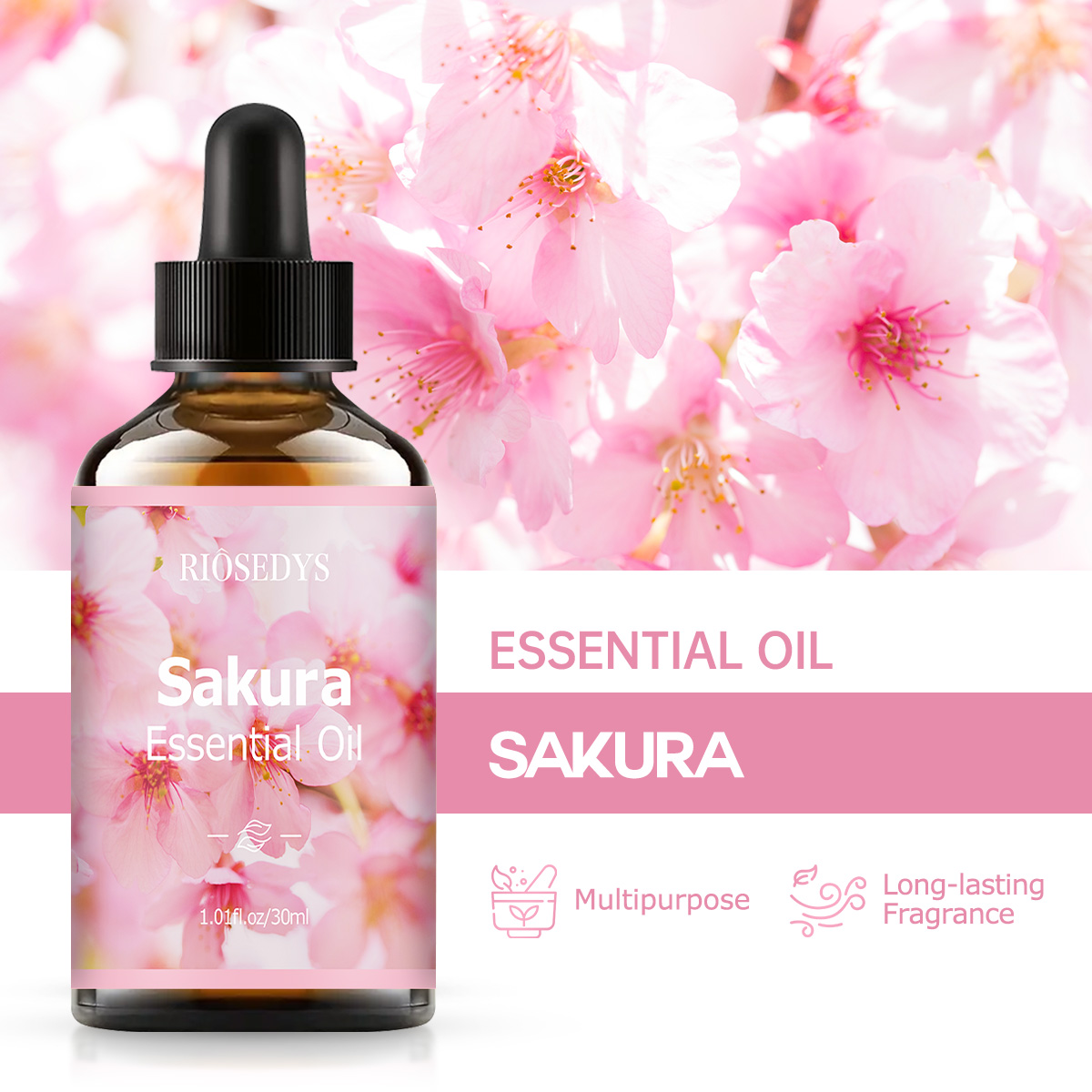 SAKURA essential oil natural f - Hair Care Fragrance Essential Oil review and price