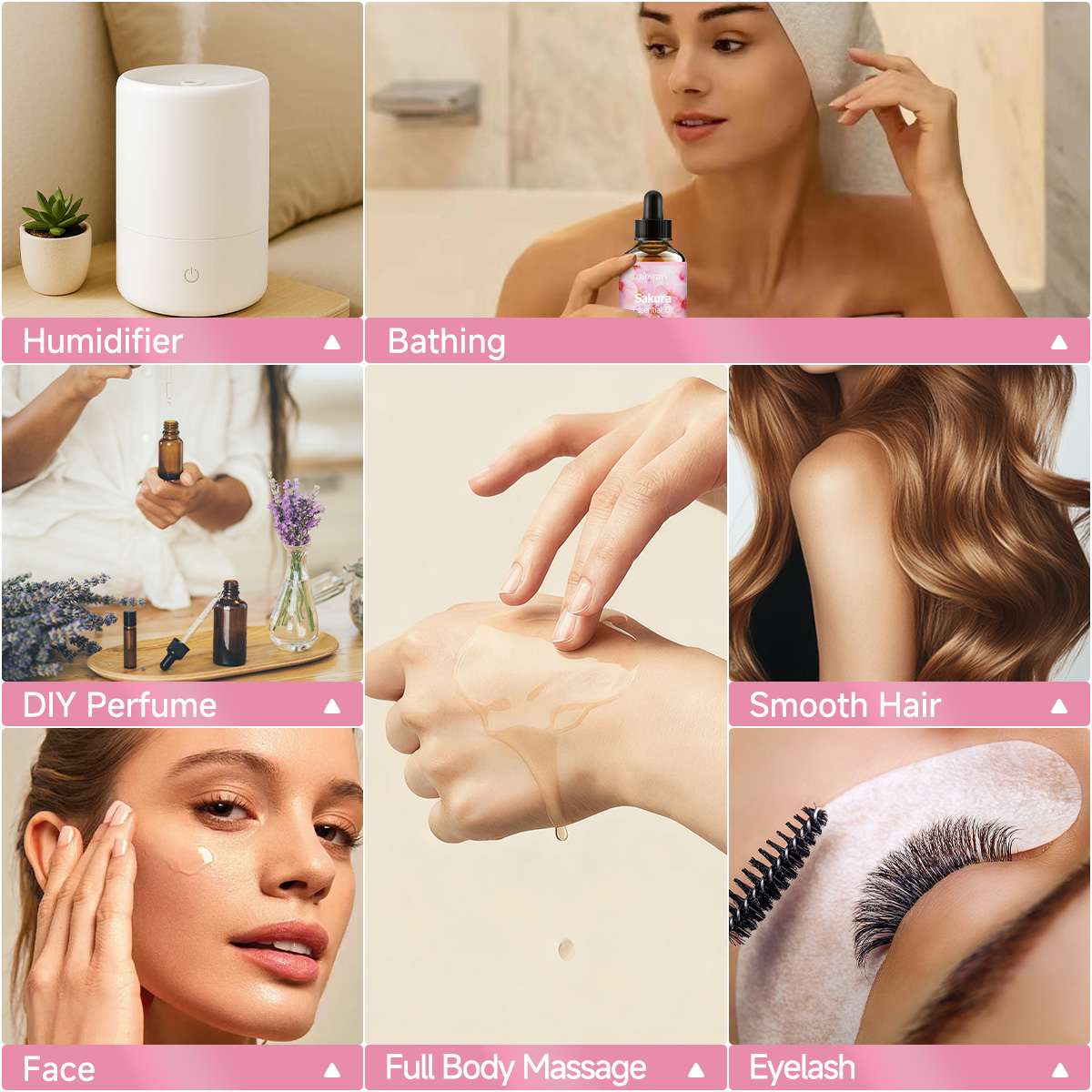 SAKURA essential oil natural f - Hair Care Fragrance Essential Oil review and price
