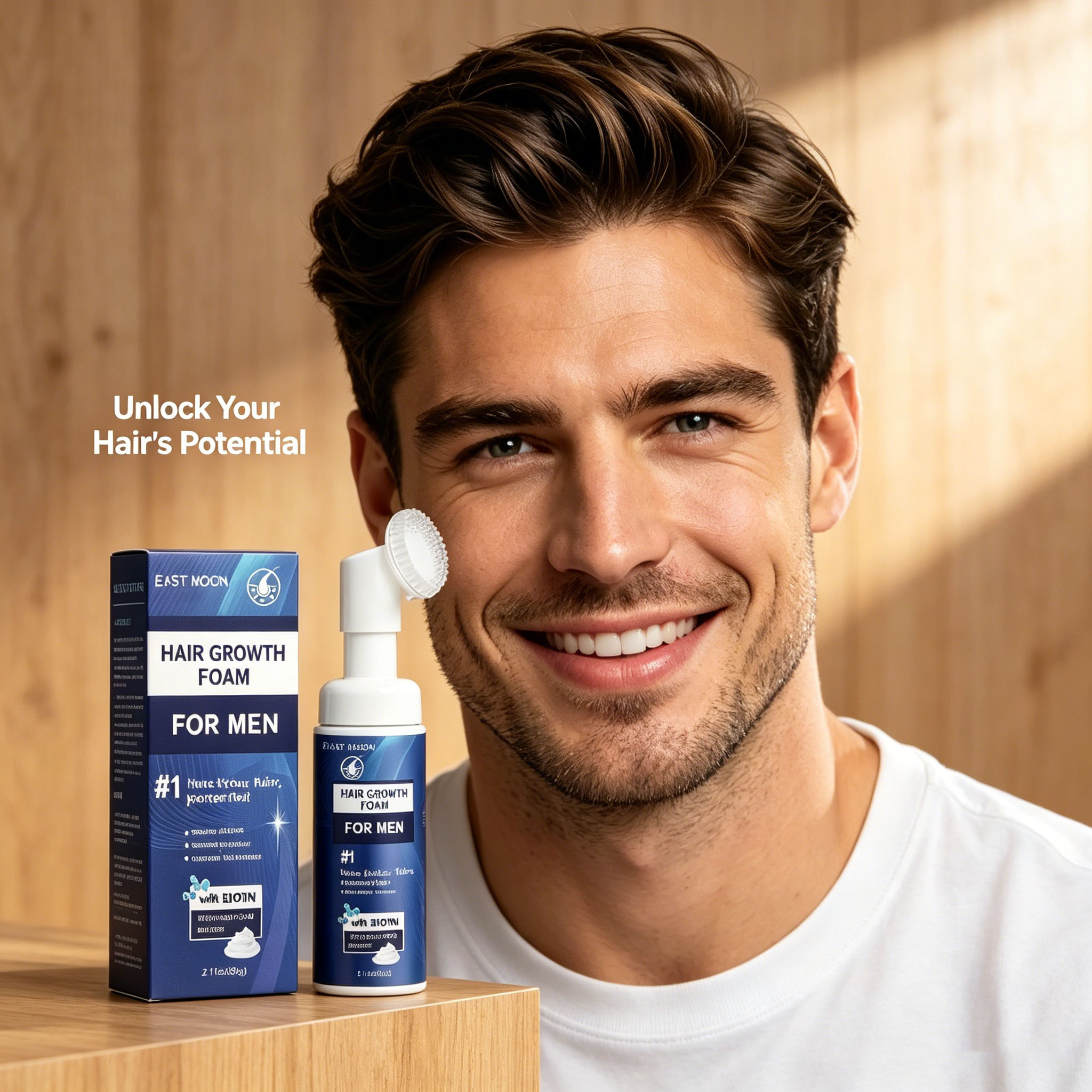 Hair Growth Foam Silicone Brus - Hair Care For Hair Loss review and price