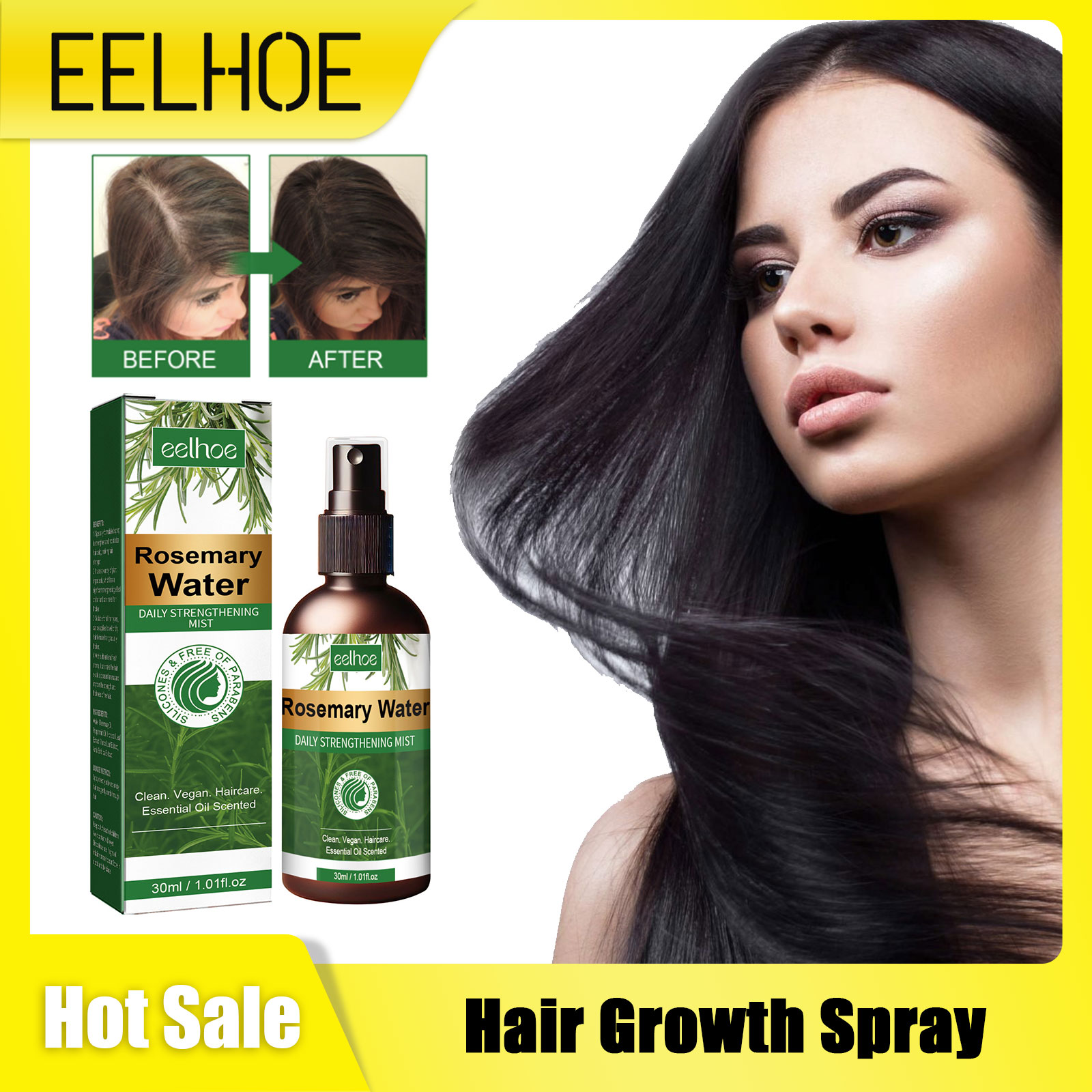 Rosemary Spray for Hair Nouris - Hair Care Natur review and price